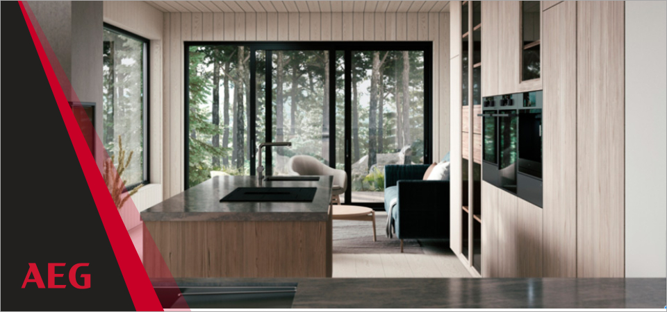 AEG Built-in Coffee Machine - Espresso bar at home