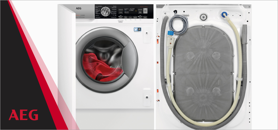 Размеры стиральных машин AEG