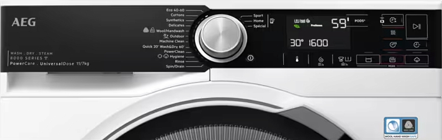 Стирально-сушильная машина AEG LWR85066OE preview 2