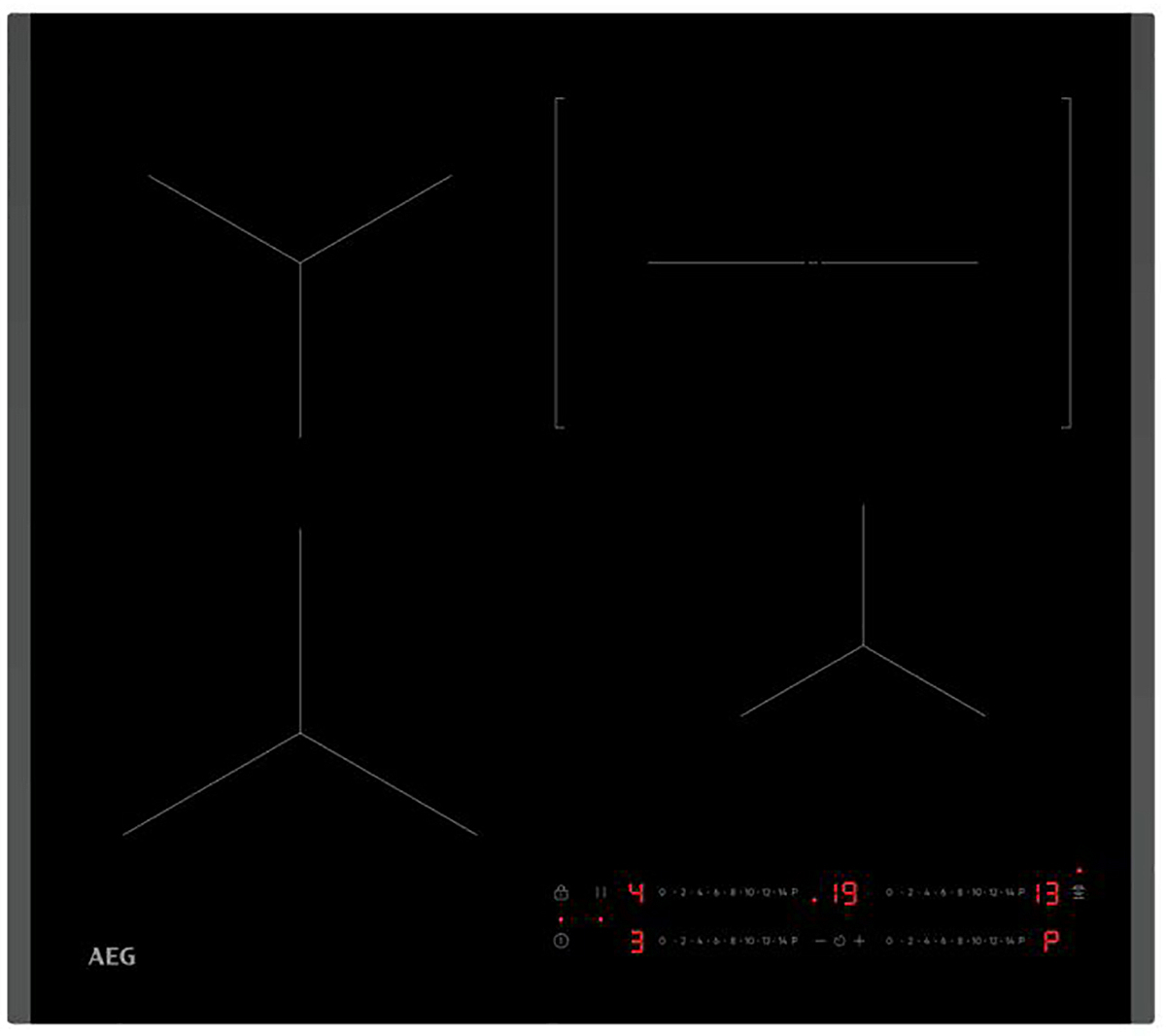 Варочная панель AEG TO64IC0SFB preview 1