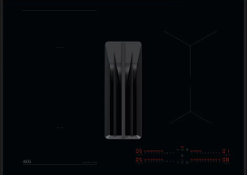 Варочная панель со встроенной вытяжкой AEG NCH74B01AB