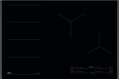 Варочная панель AEG TI84IF00FB