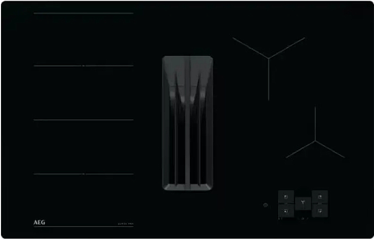 Варочная панель со встроенной вытяжкой AEG TU84CF43CB preview 4